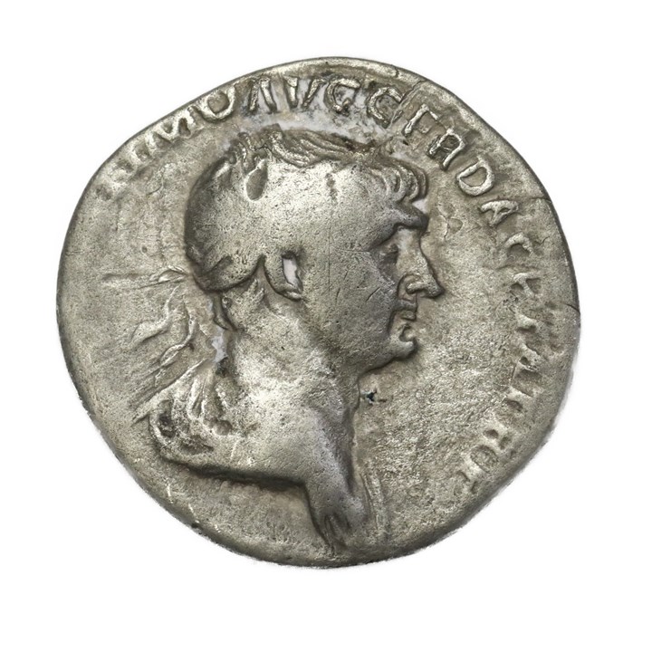 Trajan 98-117. Denar. VF