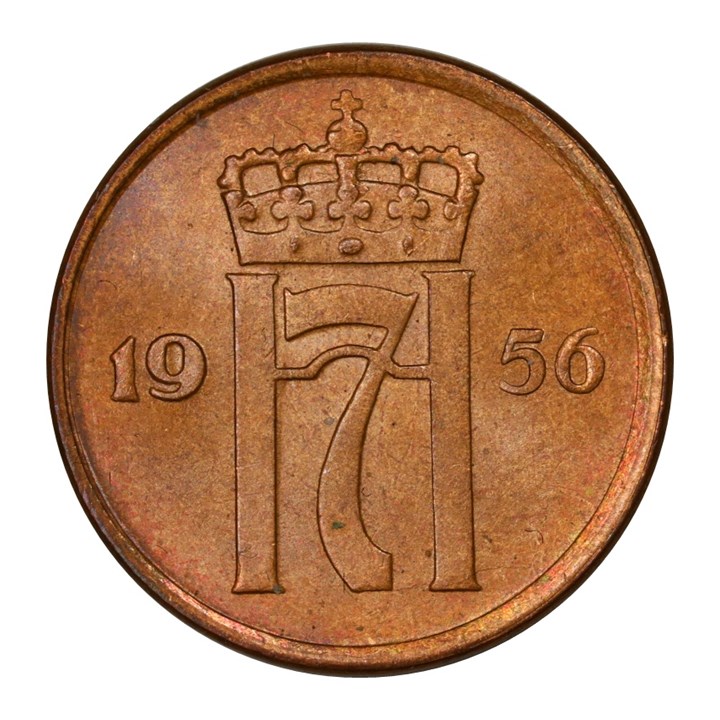 2 Øre 1956 Kv 0