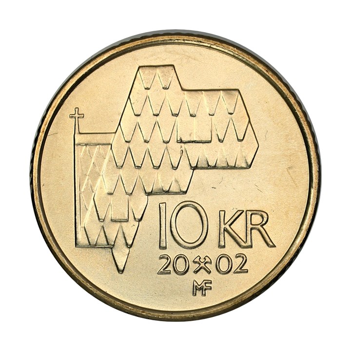 10 Kroner 2002 Kv 0