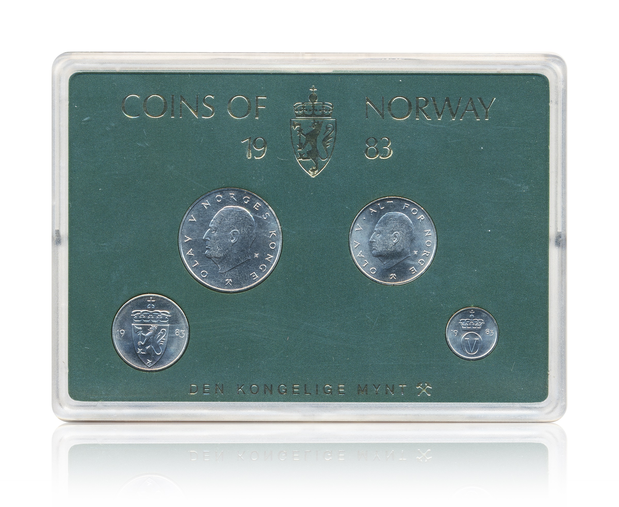 Myntsett 1983 Hardplast