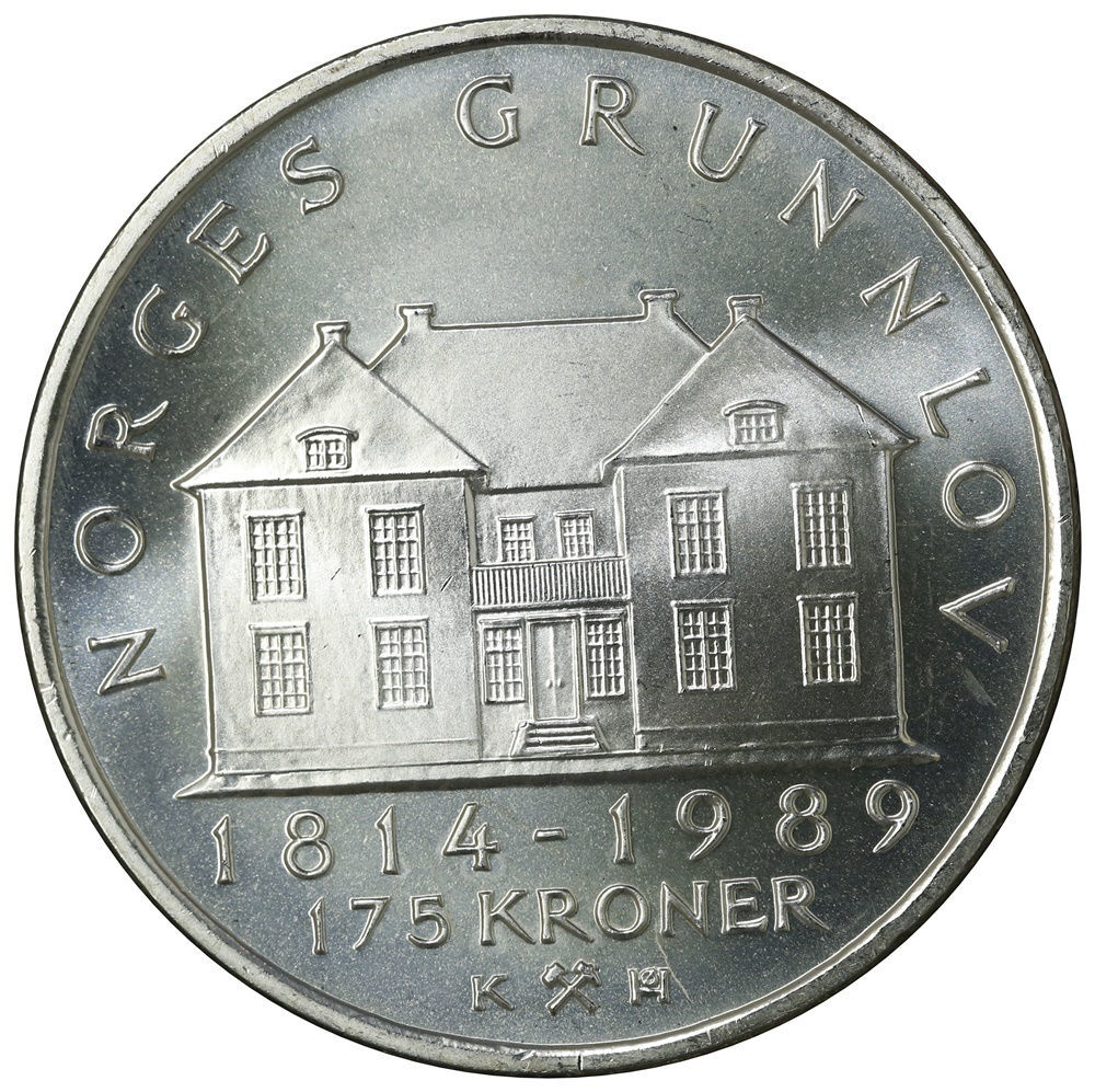 175 Kroner 1989 Kv 0