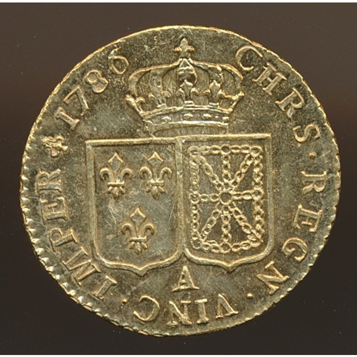 Frankrike Louis D`or 1786 A UNC