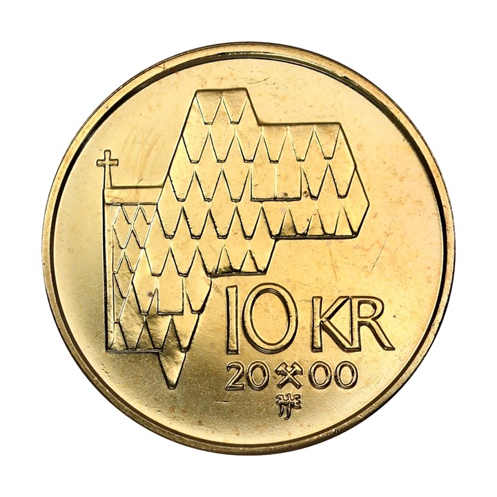 10 Kroner 2000 Kv 0
