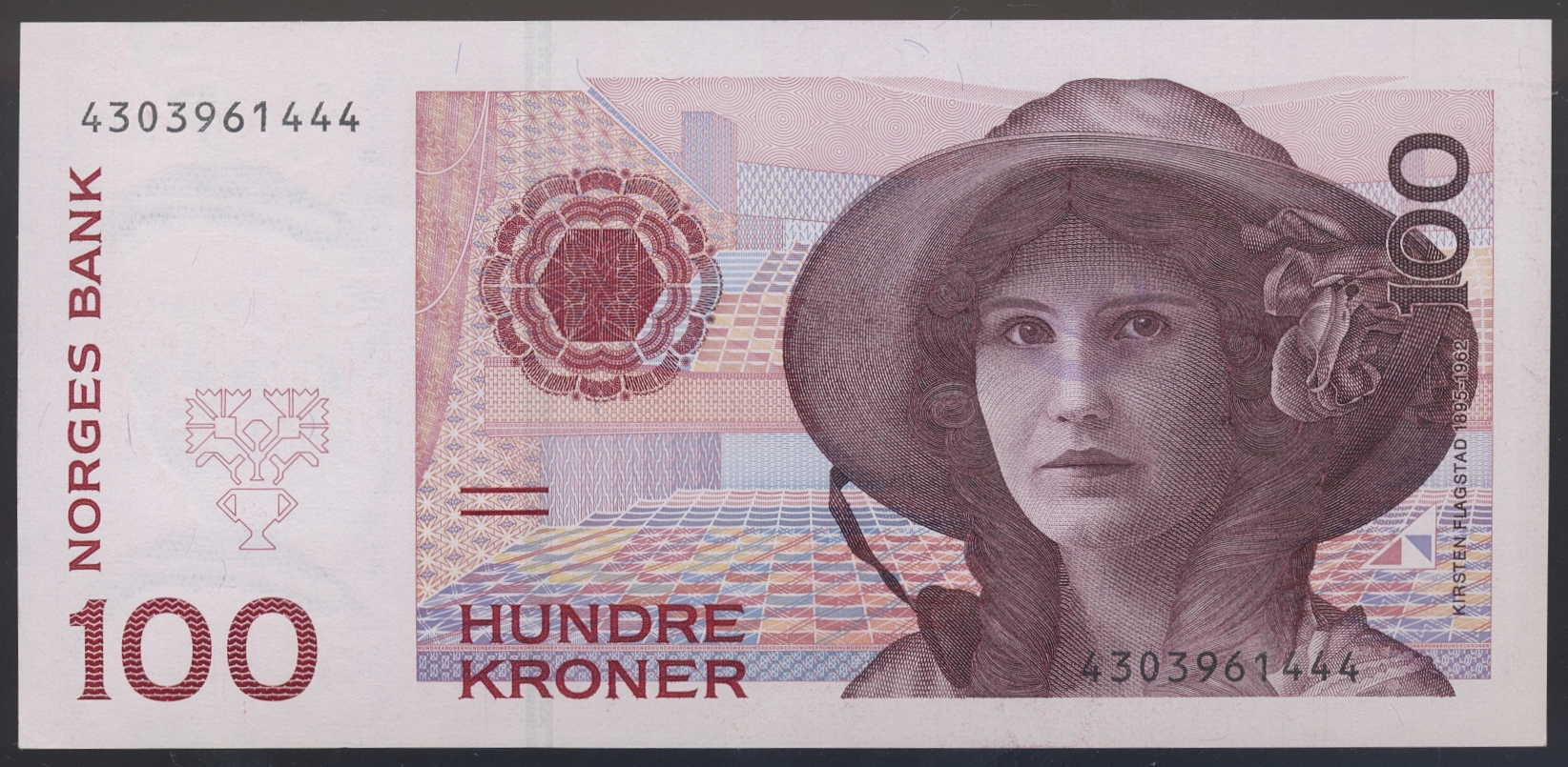 100 Kroner 1997 Kv 0