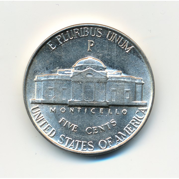 USA 5 Cent 1945 P Kv 0/01