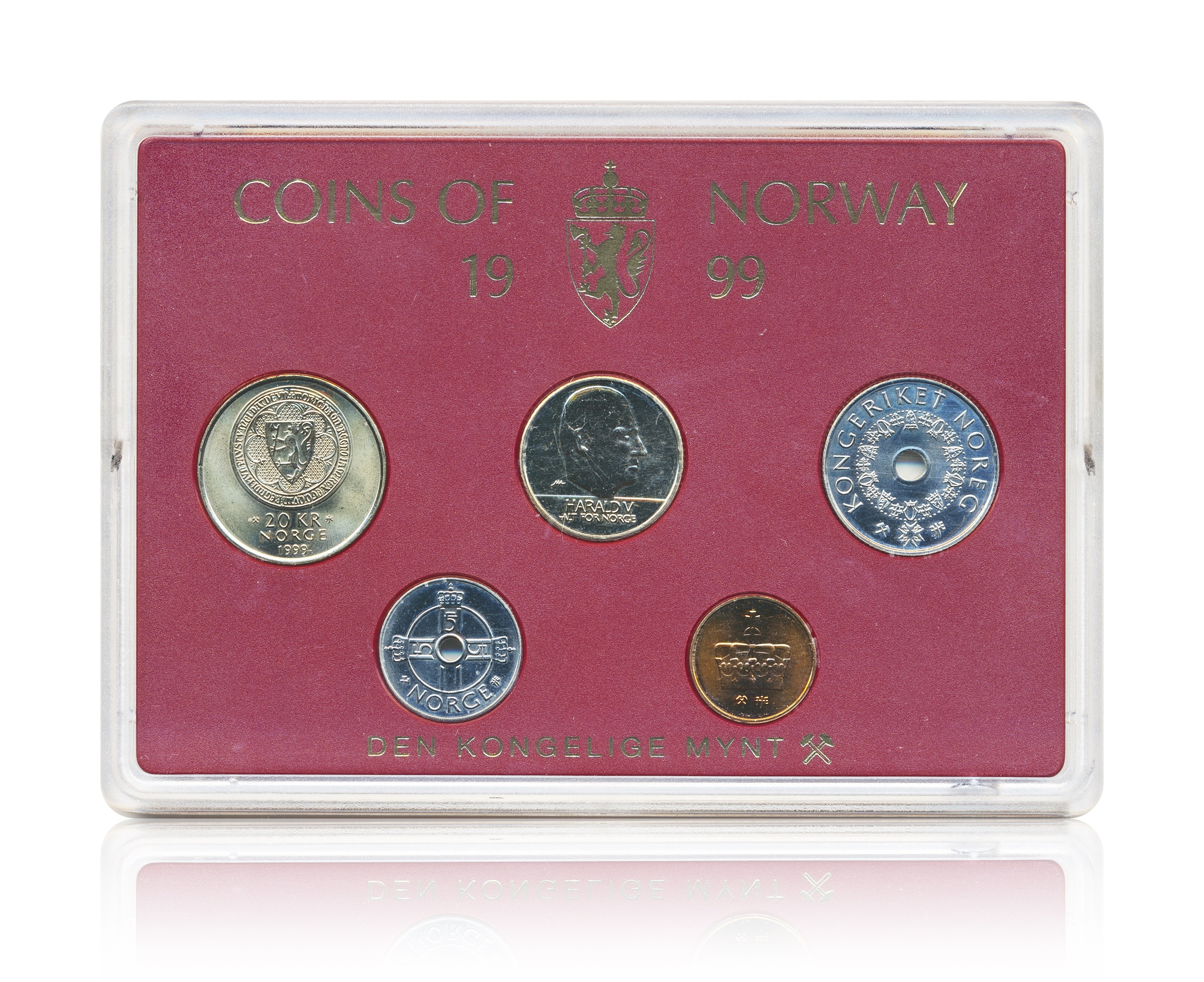 Myntsett 1999 Hardplast