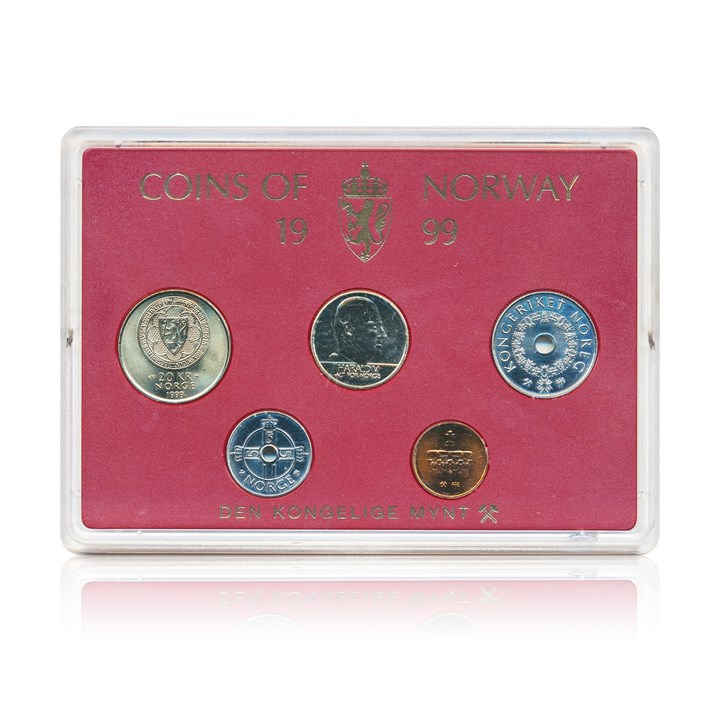 Myntsett 1999 Hardplast