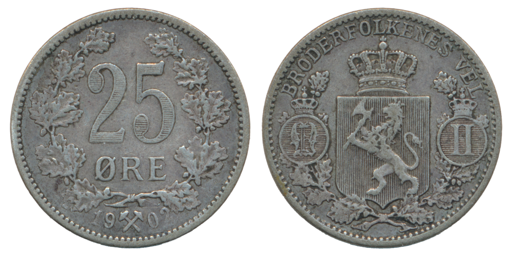 25 Øre 1902 Kv 1