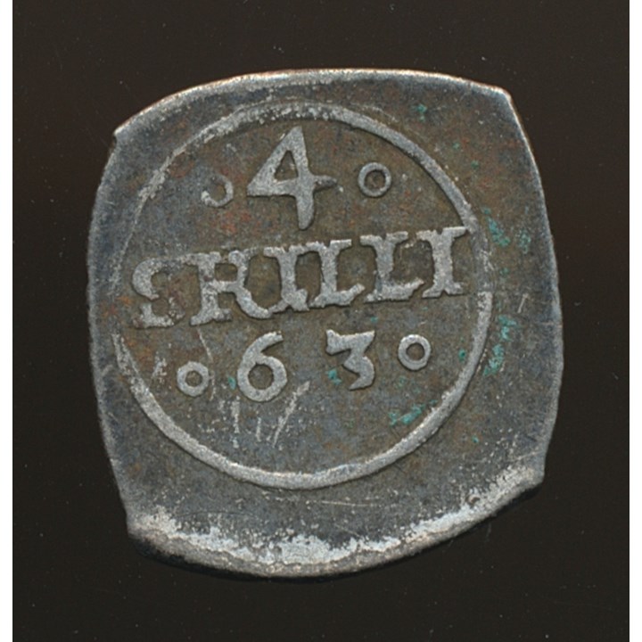 Danmark 4 Skilling 1563 VF