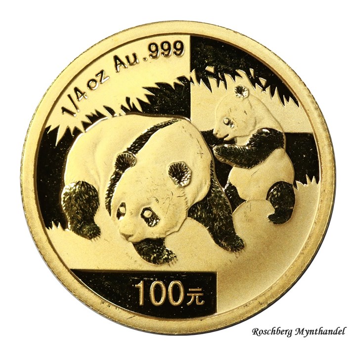 100 Yuan 1/4 Oz 2008 Panda