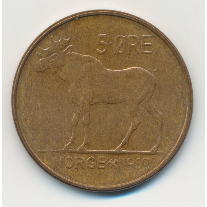 5 Øre 1959 Kv 0