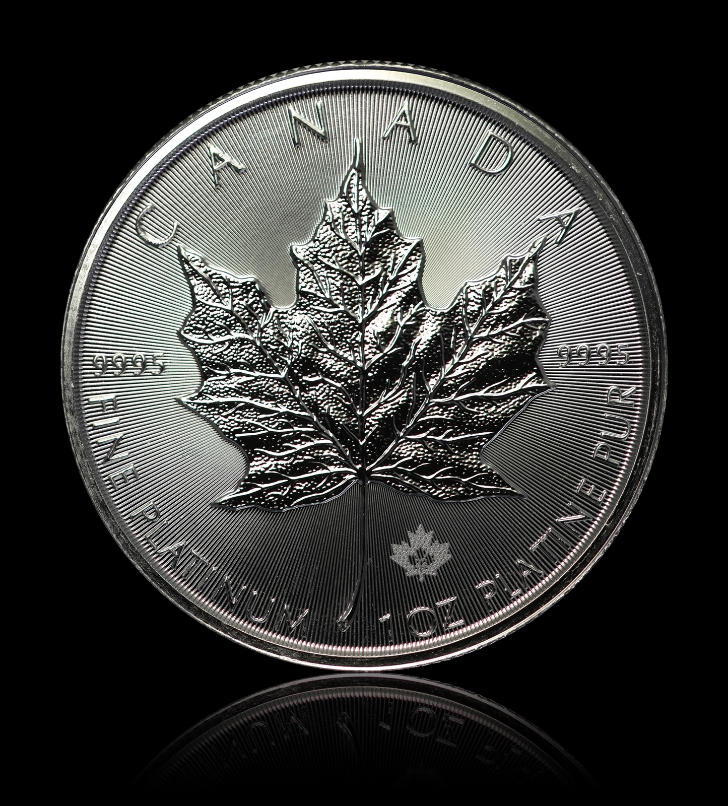 Canada Maple Leaf 1 Oz 9995 Platina UNC