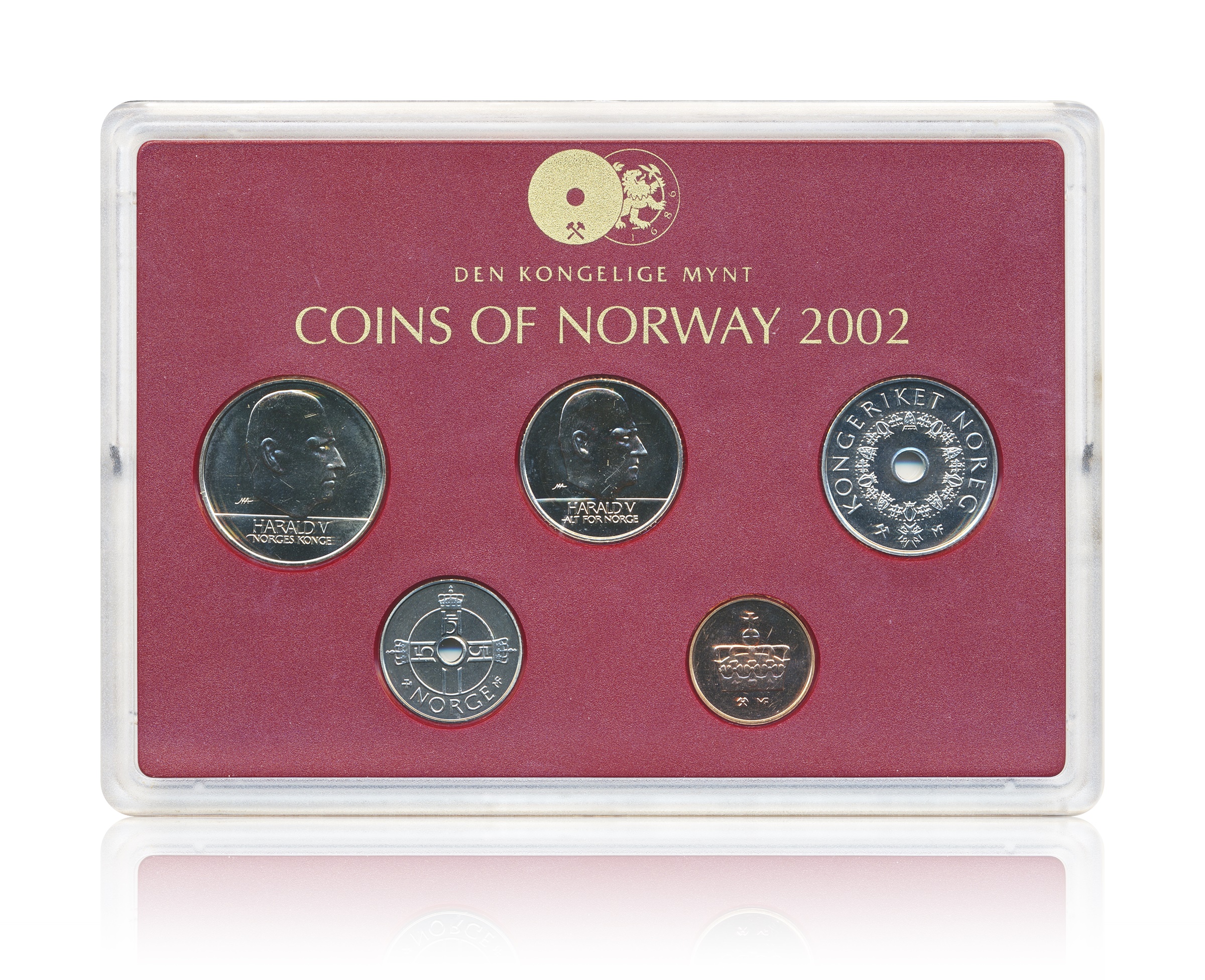 Myntsett 2002 Hardplast