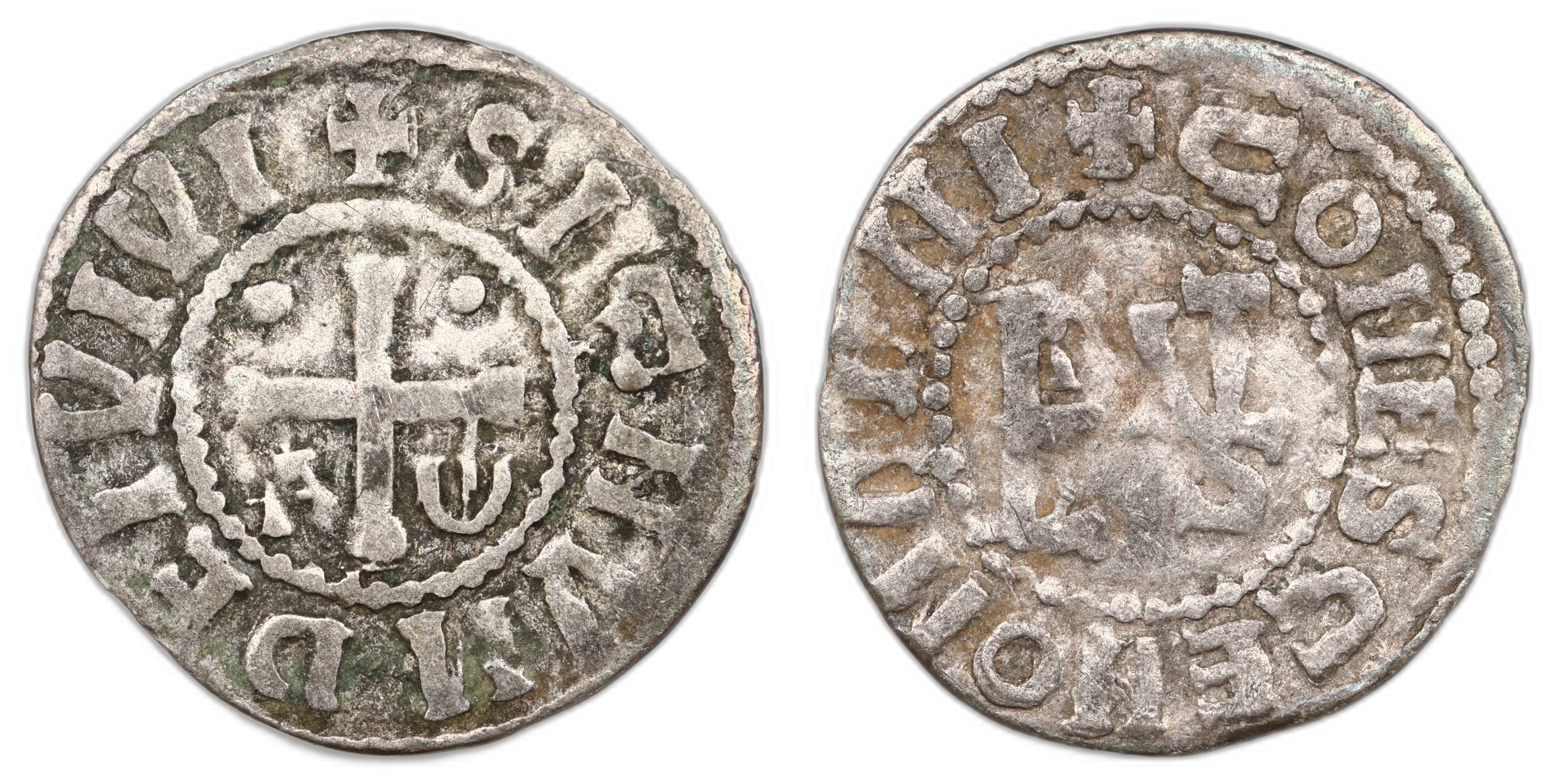 France - Maine Denier Herbert I 1015-30 Kv VF