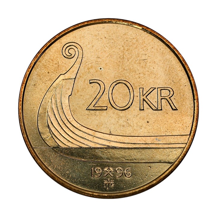 20 Kroner 1996 Kv 0