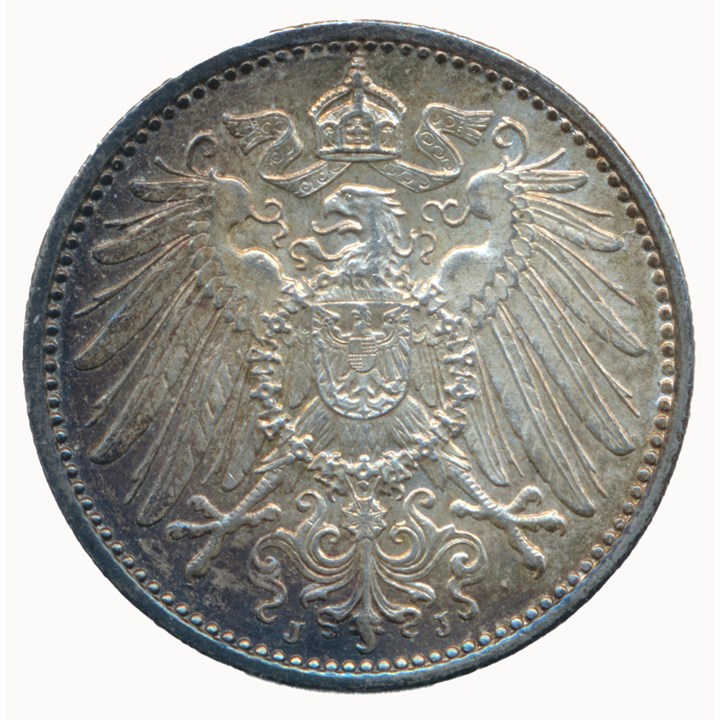 Germany 1 Mark 1902 J UNC