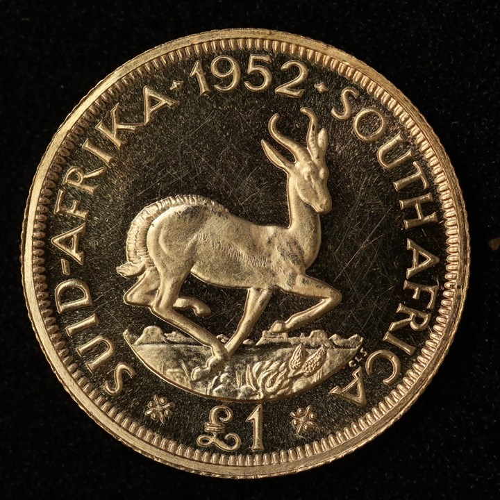 Sør-Afrika 1 Pound 1952 Proof