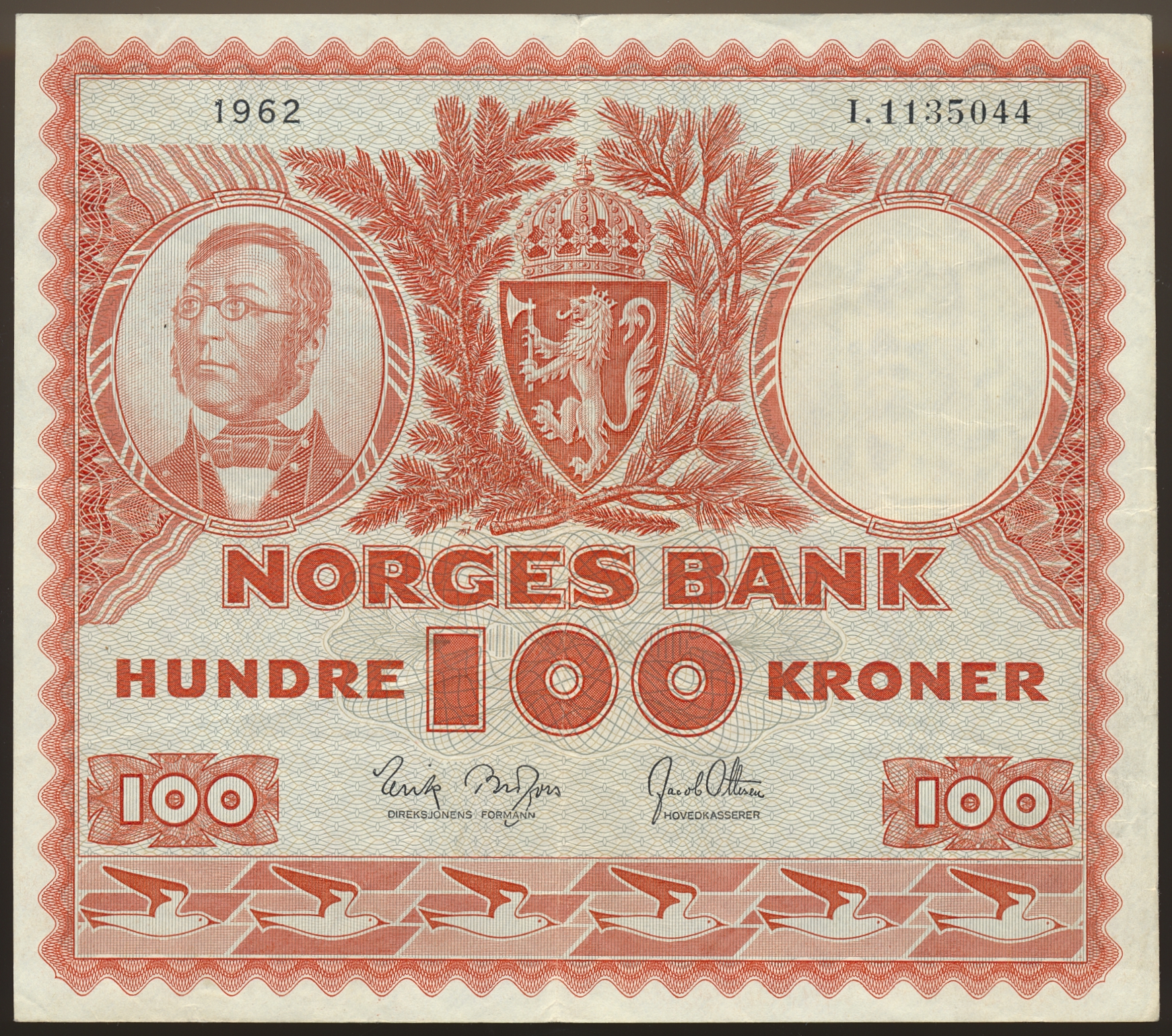 100 Kroner 1962 I Kv 1