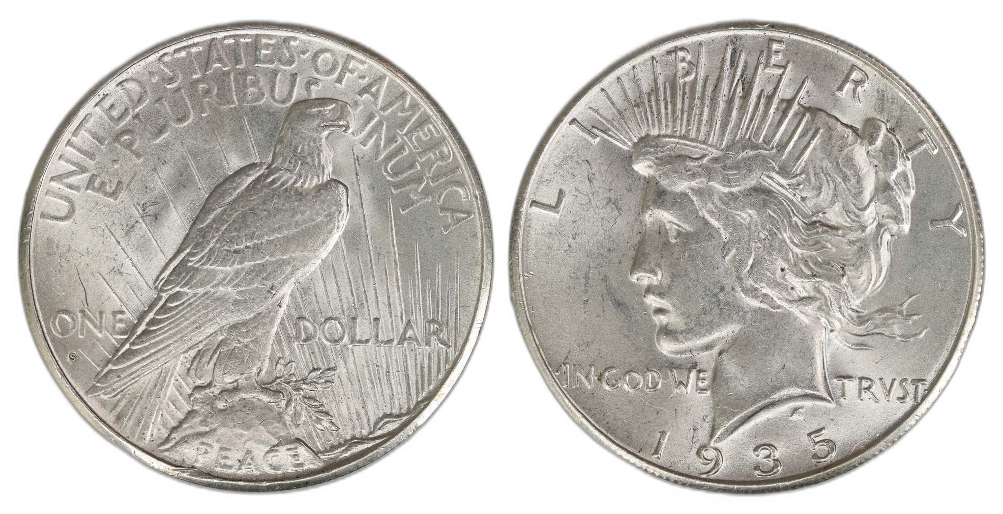 USA Dollar 1935-S  Kv: UNC