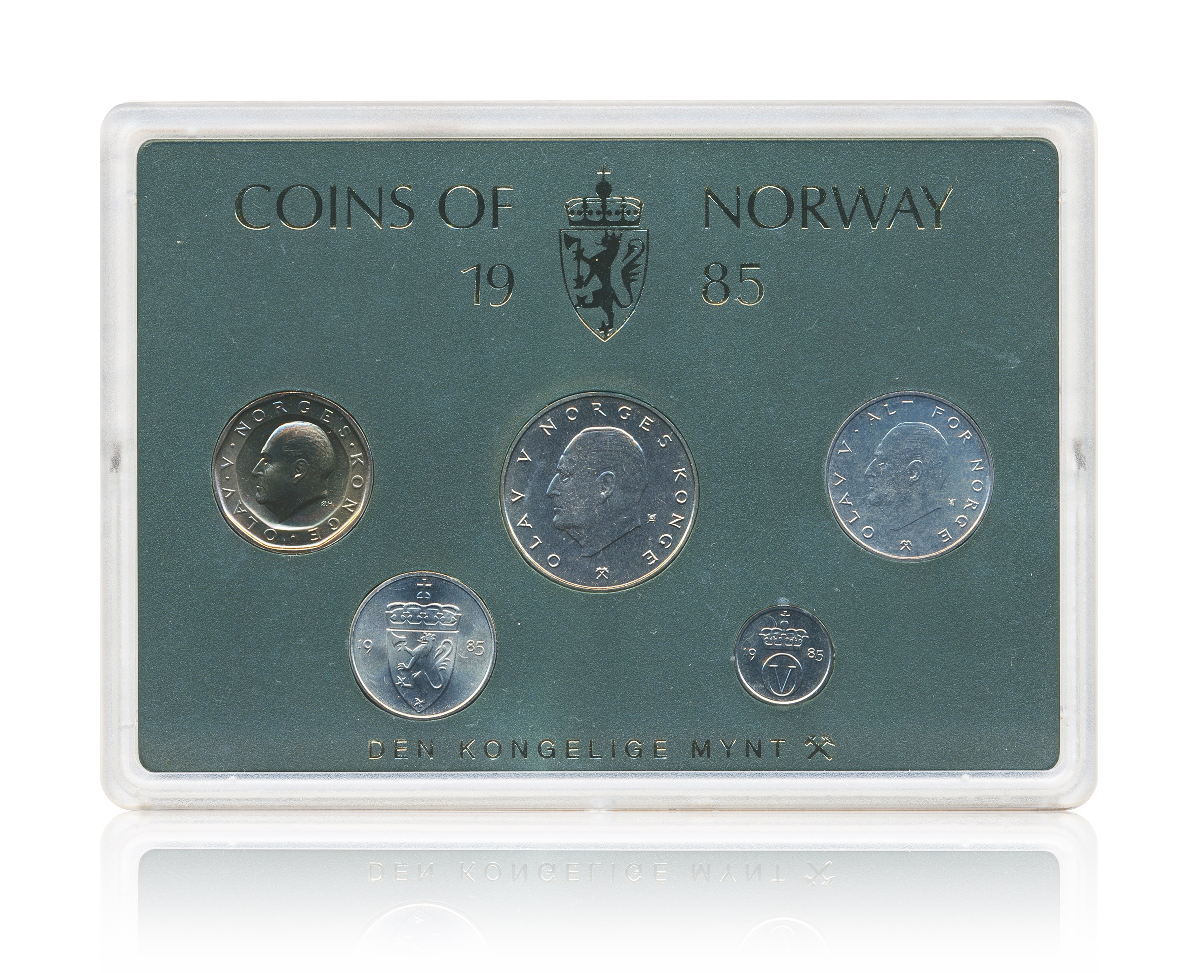 Myntsett 1985 Hardplast