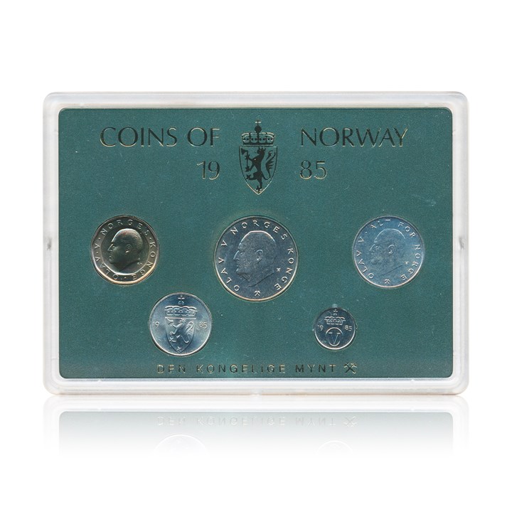 Myntsett 1985 Hardplast