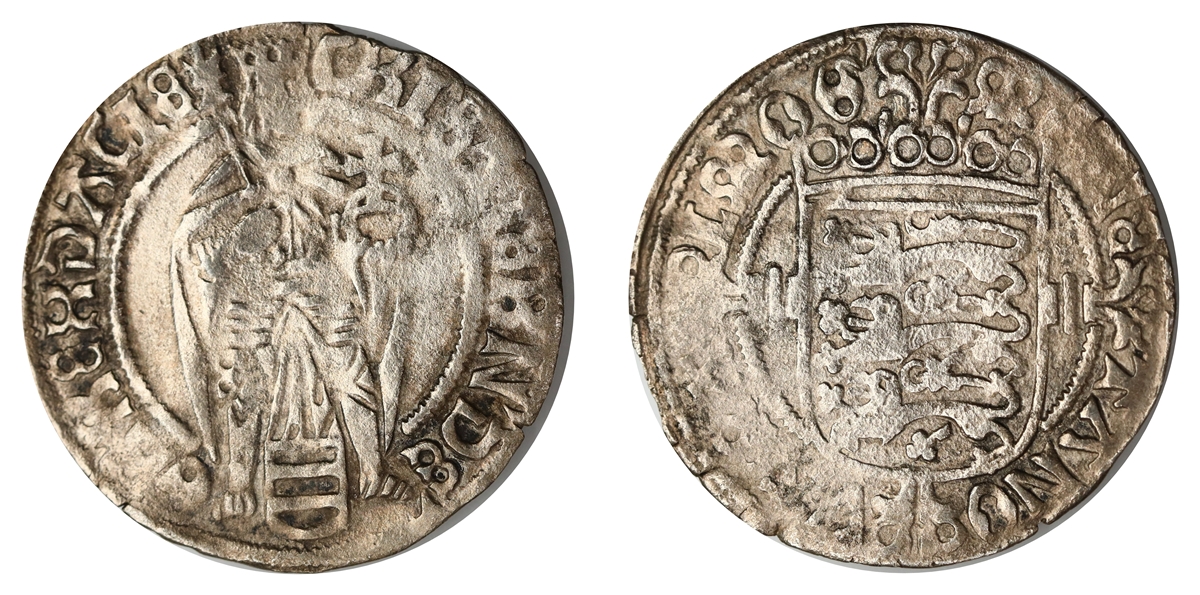 Danmark 1 Skilling U.år Christian I  Kv: 1 (VF)