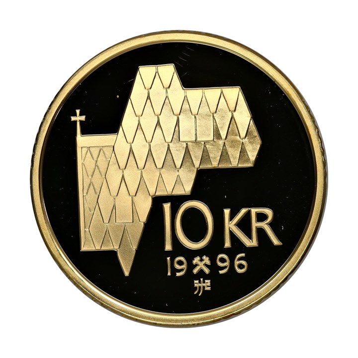 10 Kroner 1996 Kv Proof