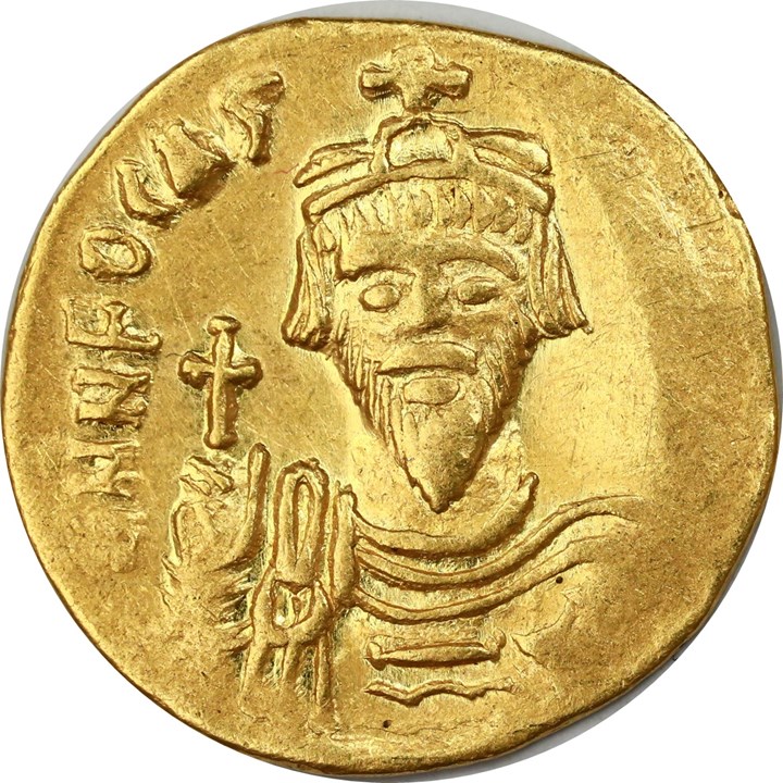 Byzants Phocas Solidus Kv 1+