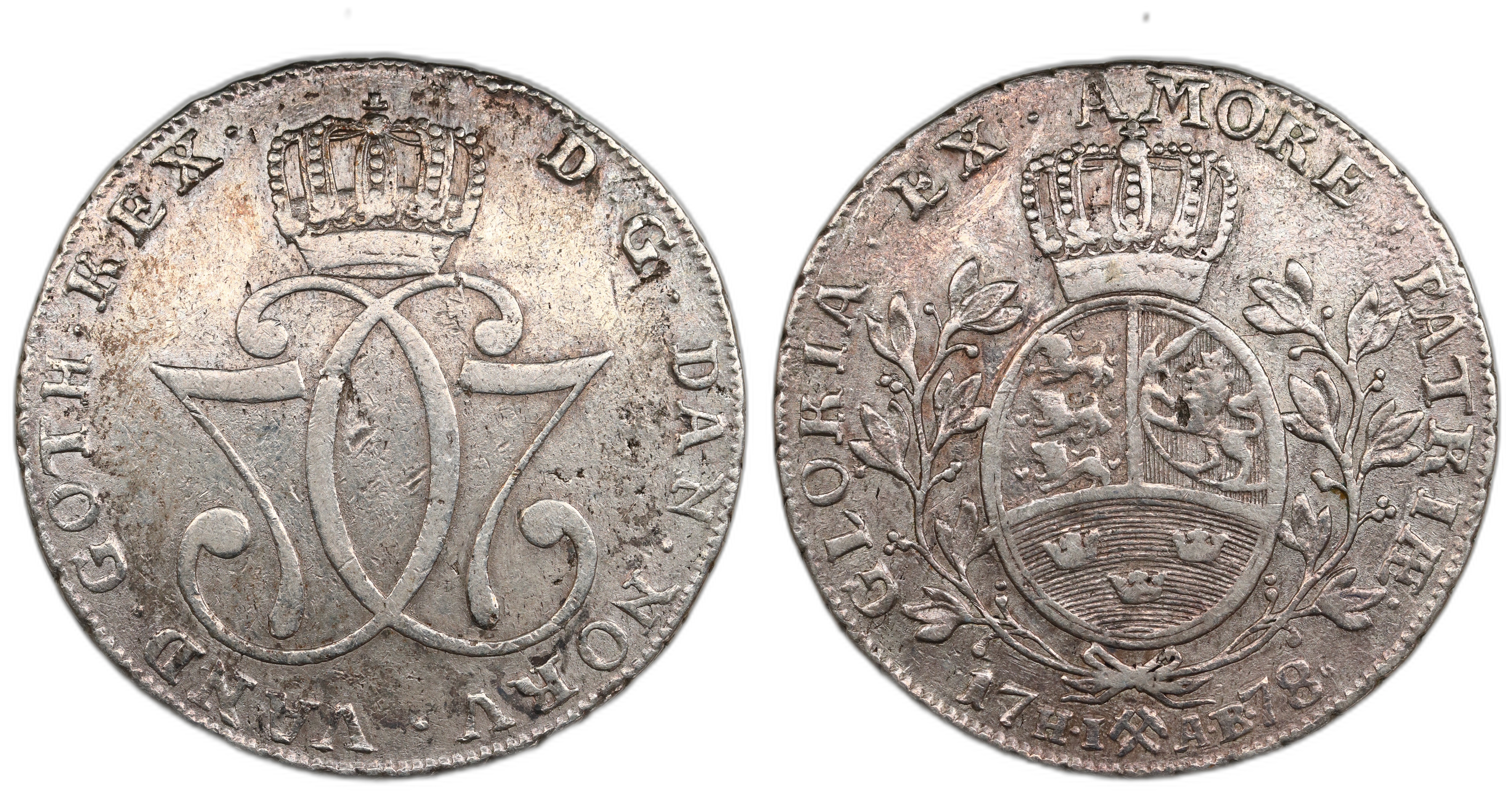 Norge 1 Speciedaler 1778 Kv: 1 (VF)