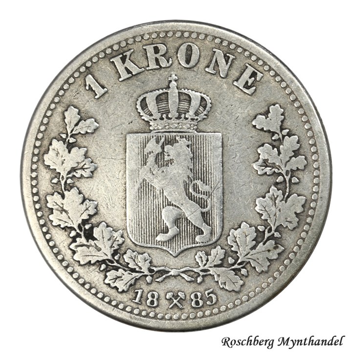 1 Krone 1885 Kv 1/1-