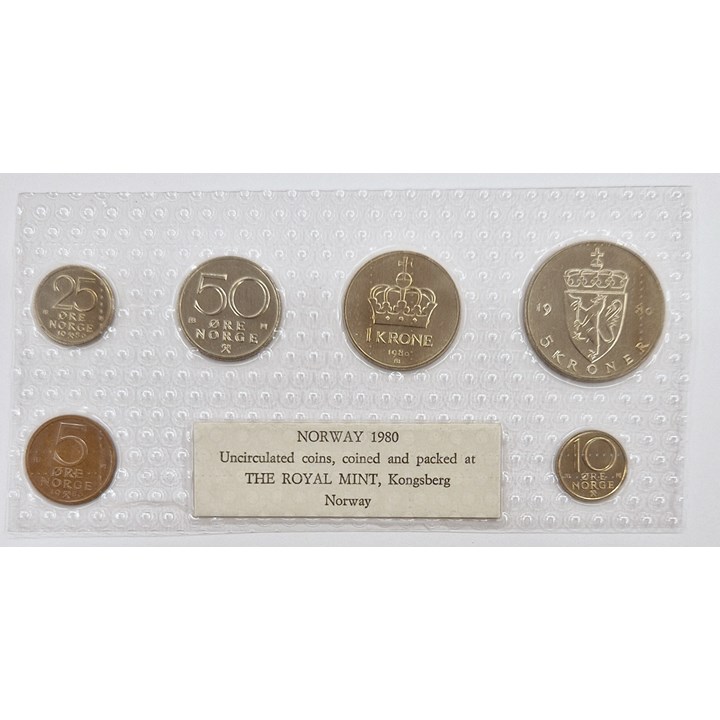 Myntsett 1980 Mykplast