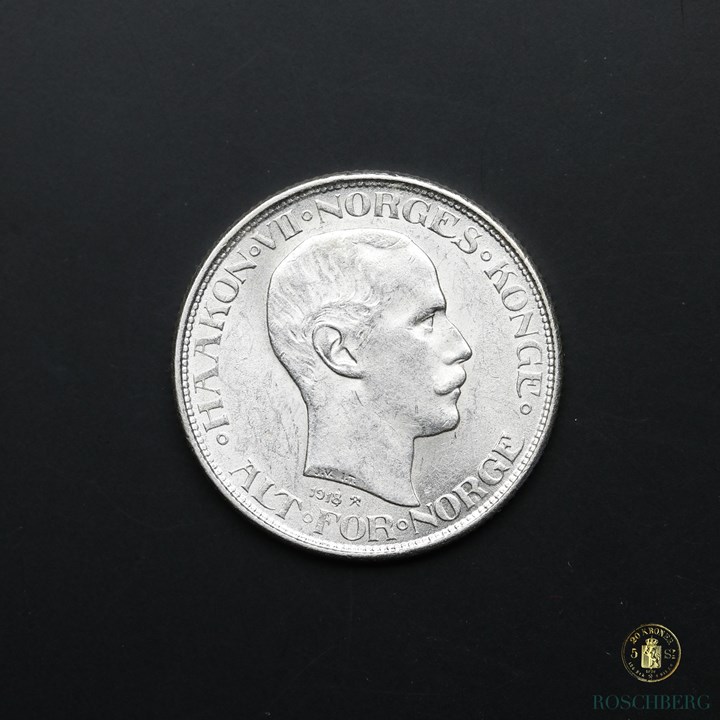 Norge 50 Øre 1918 Kv 0/01