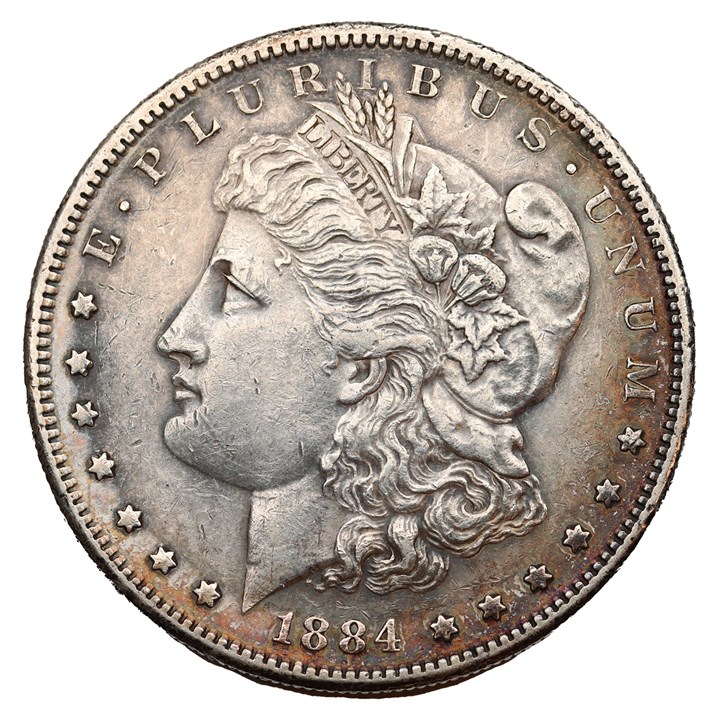 USA Morgan Dollar 1884 S XF