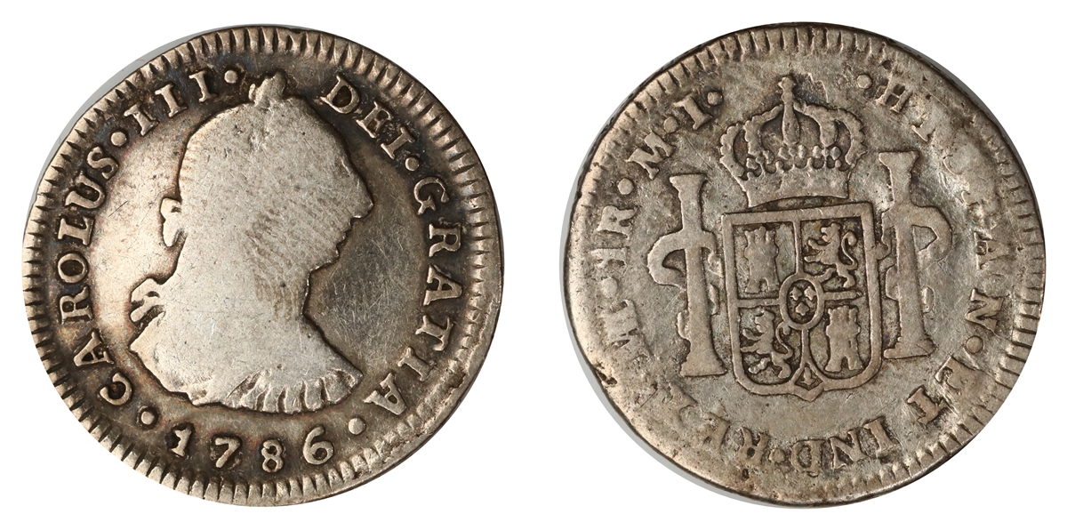 Peru 1 Real 1786-ME  Kv: VF