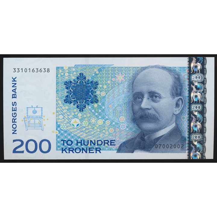 200 Kroner 2002 Kv 0
