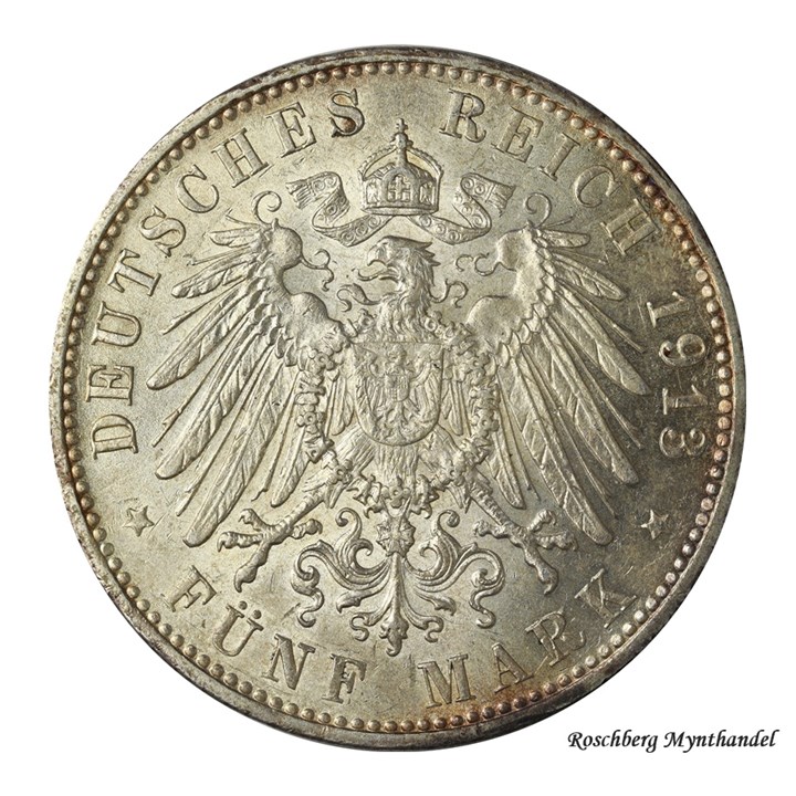 Bayern 5 Mark 1913 D Kv 0/01