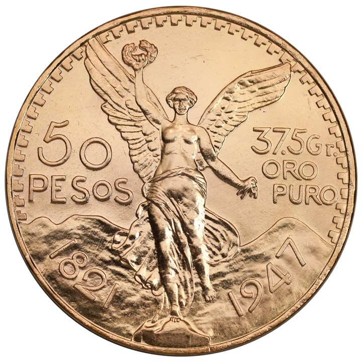 Mexico 50 Pesos 1947 Kv 0