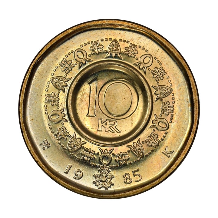 10 Kroner 1985 Kv 0