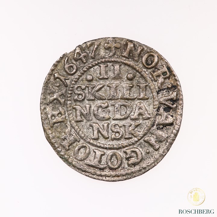 2 Skilling 1647 Kv 1+