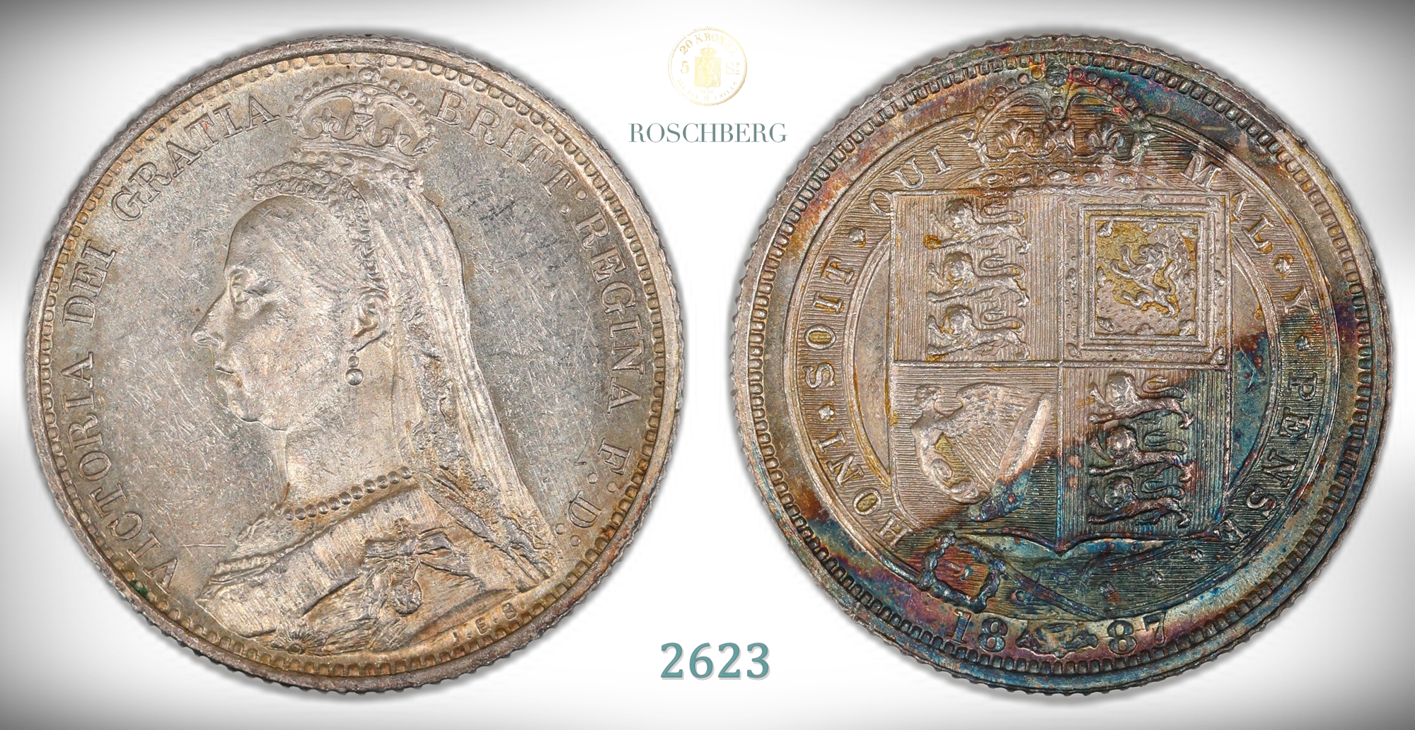 Great Britain 6 Pence 1887  Kv: UNC