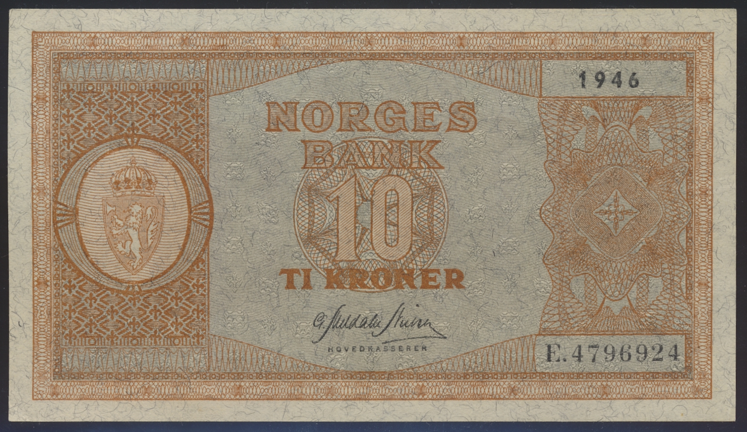 10 Kroner 1946 E Kv 01