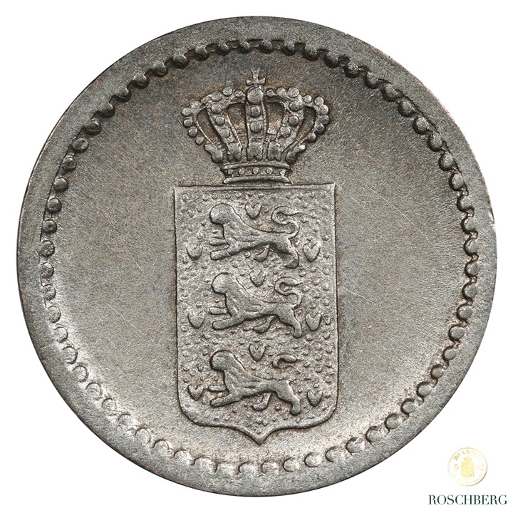 Danish West Indies 2 Skilling 1848 Kv UNC