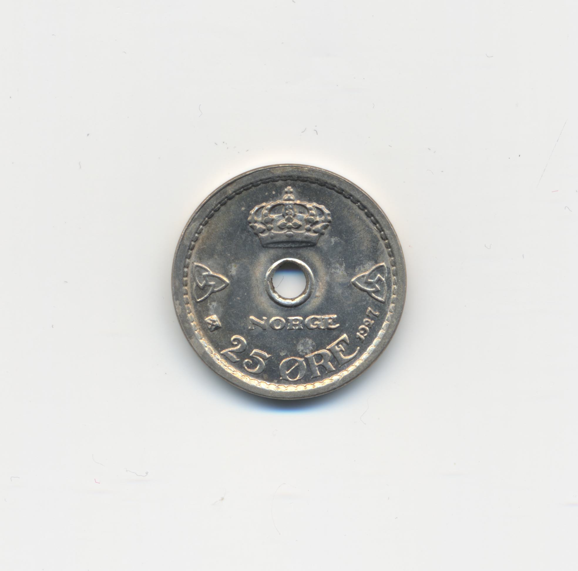 25 Øre 1927 Kv 0/01