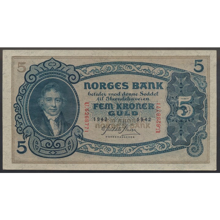 5 Kroner 1942 U Kv g01 (AU)