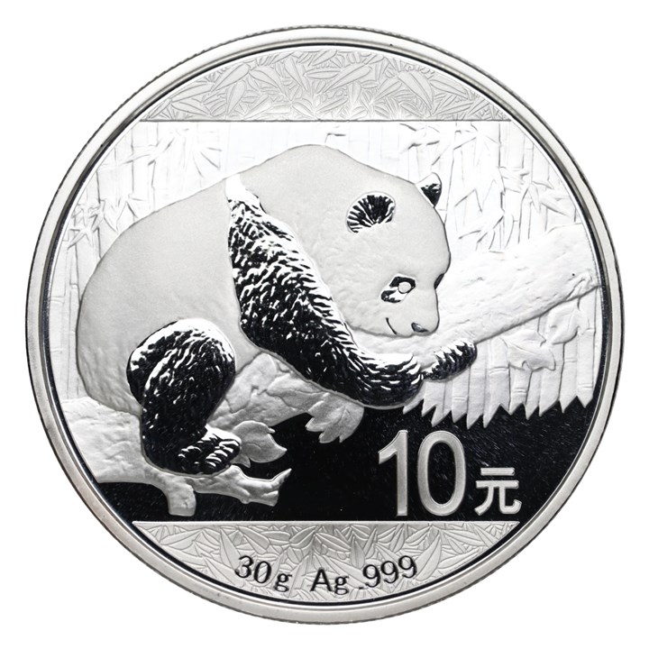 Kina 10 Yuan Panda 2016 BU