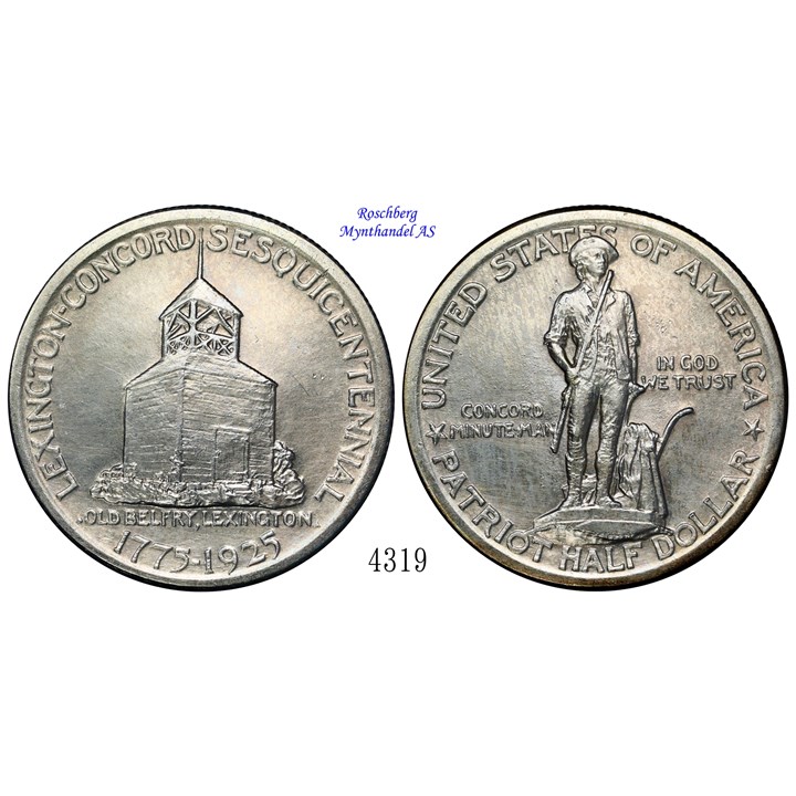 USA Half Dollar 1925 Lexington Kv 1+