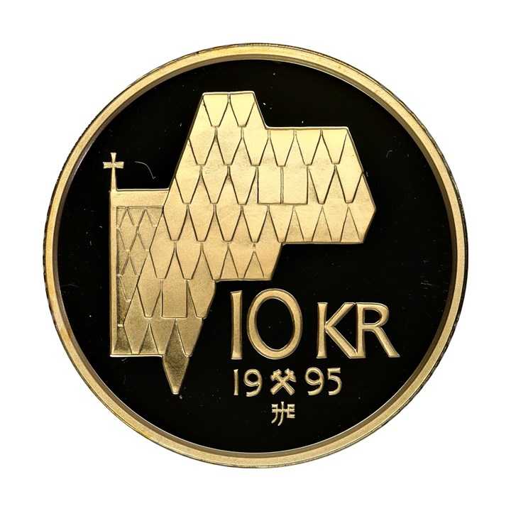 10 Kroner 1995 Kv Proof