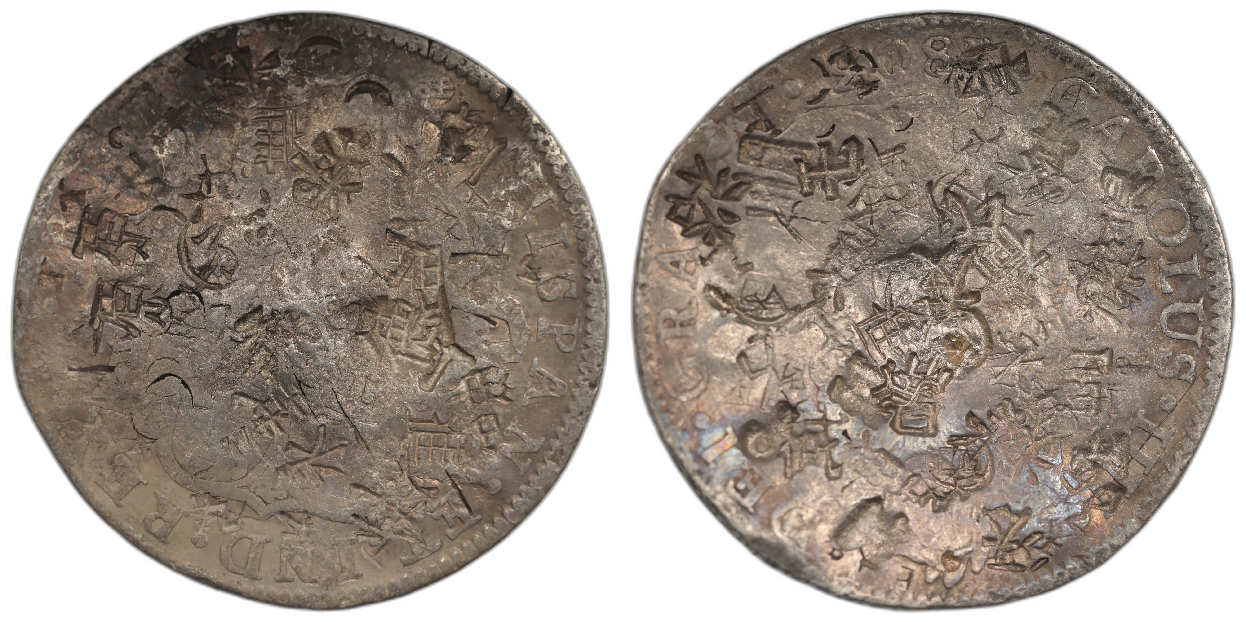Mexico 8 Reales 1803-MO Heavy chop marks