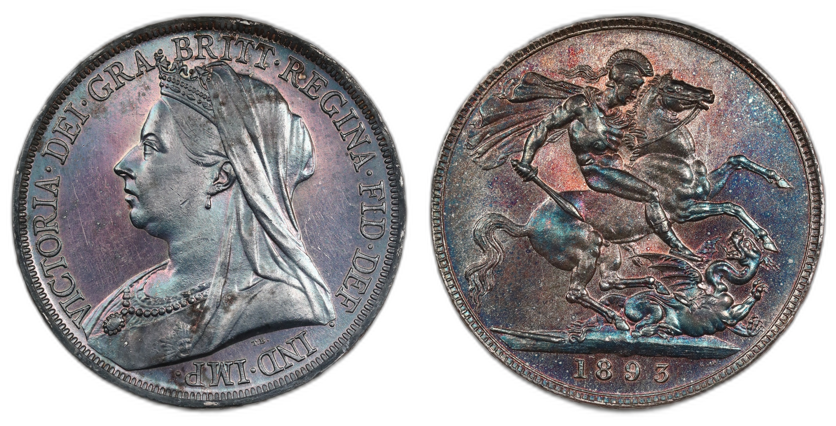 Great Britain Crown 1893 Kv: UNC