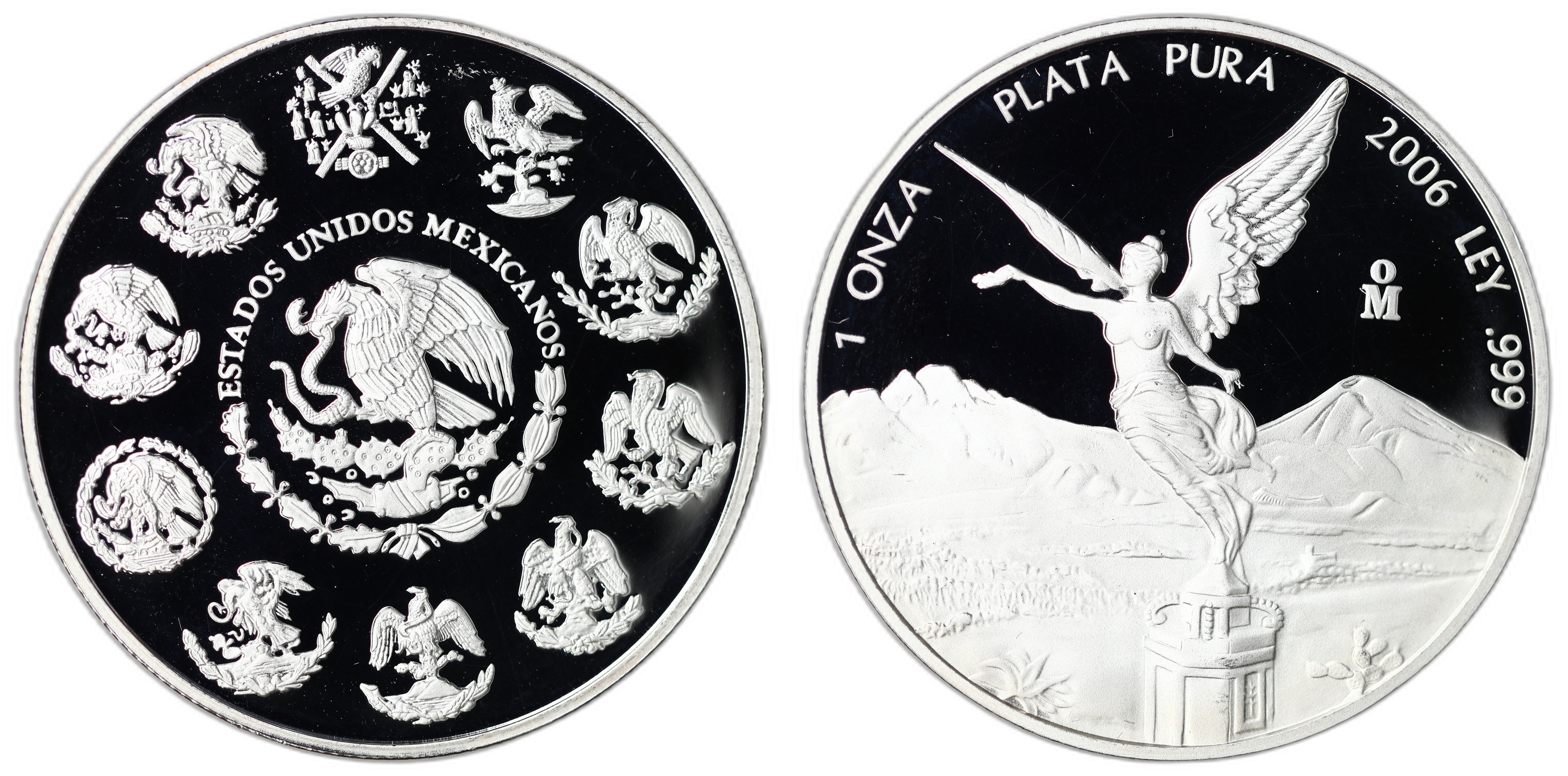Mexico 1 Onza 2006-Mo  Kv: Proof